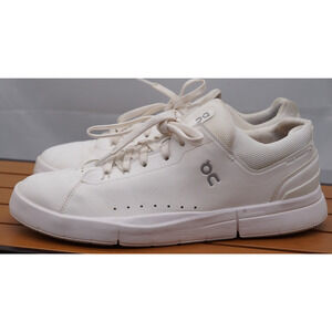 ON MEN’S THE ROGER ADVANTAGE 2 WHITE UNDYED Size 13